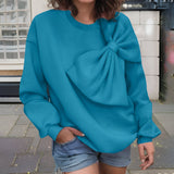 Autumn Collection : Sweat Capuche Femme Automne in Bleu van Seroa