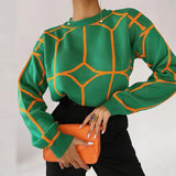 Pulls pour femmes : Pull Femme Col Rond in van Seroa