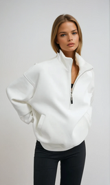 Sweatshirts et hoodies : Sweat Capuche Femme Polyester in van Seroa