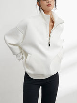 Sweatshirts et hoodies : Sweat Capuche Femme Polyester in van Seroa