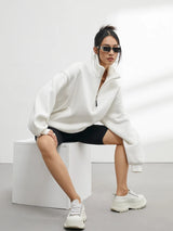 Sweatshirts et hoodies : Sweat Capuche Femme Polyester in van Seroa