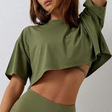 T-shirts pour femmes : T-shirt Femme Coton Ample in van Seroa