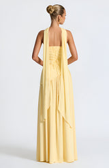 Maxi Dress : Robe Longue Femme Été Coton Fluide Légère Manches Courtes in van Seroa