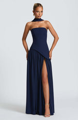Maxi Dress : Robe Longue Femme Été Coton Fluide Légère Manches Courtes in van Seroa
