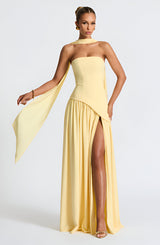 Maxi Dress : Robe Longue Femme Été Coton Fluide Légère Manches Courtes in van Seroa