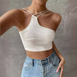 Hauts pour femmes : Top Femme Asymétrique Bretelles Hauts in van Seroa