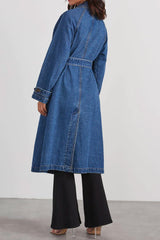 Autumn Collection : Trench Femme Ajusté Jean in van Seroa