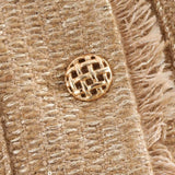 Autumn Collection : Veste Ajustée Femme en Tweed Élégant Style Chic et Confortable in van Seroa