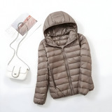 Autumn Collection : Doudoune Femme Polyester Thermique in Marron van Seroa