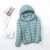 Autumn Collection : Doudoune Femme Polyester Thermique in Bleu Clair van Seroa