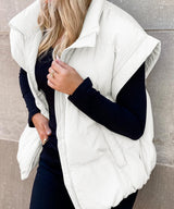 Autumn Collection : Veste Élégante à Manches Tendance Femme Autumn Collection in Blanc van Seroa