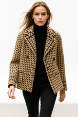 Autumn Collection : Veste Femme Maille Pied-de-poul in van Seroa