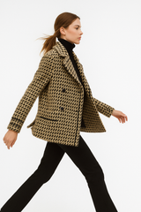 Autumn Collection : Veste Femme Maille Pied-de-poul in van Seroa