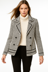 Autumn Collection : Veste Femme Maille Pied-de-poul in van Seroa