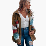 Manteaux et vestes pour femmes : Veste Femme Velours Côtelé in van Seroa