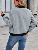 Autumn Collection : Bomber Femme Décontracté Coton in van Seroa