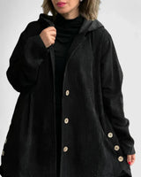 Autumn Collection : Veste Femme Décontracté in Noir van Seroa
