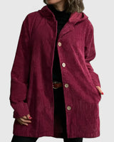 Autumn Collection : Veste Femme Décontracté in Rouge van Seroa