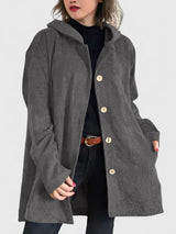 Autumn Collection : Veste Femme Décontracté in Gris van Seroa