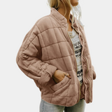 Autumn Collection : Veste Femme Décontracté Décontractée Poches in Marron van Seroa