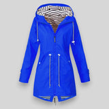 Autumn Collection : Veste Randonnée Femme Légère Déperlante Coupe-Vent pour Activités Outdoor in Bleu van Seroa