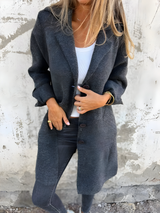 Autumn Collection : Veste Élégante de Printemps pour Femme Autumn Collection in Gris van Seroa