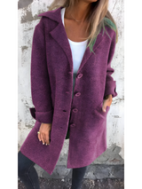 Autumn Collection : Veste Élégante de Printemps pour Femme Autumn Collection in Violet van Seroa