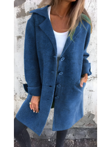 Autumn Collection : Veste Élégante de Printemps pour Femme Autumn Collection in Bleu van Seroa