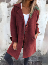 Autumn Collection : Veste Élégante de Printemps pour Femme Autumn Collection in Rouge van Seroa
