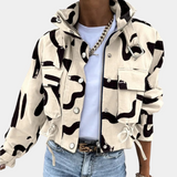 Autumn Collection : Veste Femme Casual Autumn Collection Mode Femme in abricot van Seroa