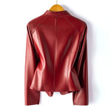 Autumn Collection : Veste en Cuir Noir Femme - Élégante & Tendance - Toutes Tailles in van Seroa