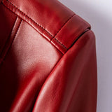 Autumn Collection : Veste en Cuir Noir Femme - Élégante & Tendance - Toutes Tailles in van Seroa