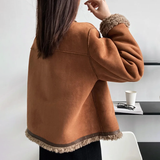 Autumn Collection : Veste Femme Élégant Daim in van Seroa