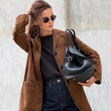 Autumn Collection : Veste Femme Marron Daim Confort in van Seroa