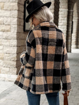 Vestes et manteaux pour femmes : Veste Femme Élégant Flanelle in van Seroa