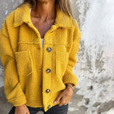 Manteaux et vestes pour femmes : Veste Femme Manteau Hiver in Jaune van Seroa