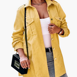 Vestes et manteaux pour femmes : Veste Femme Velours Côtelé in van Seroa