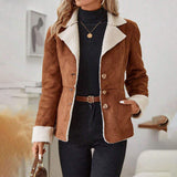 Autumn Collection : Veste Femme Marron Isolante Pratique in XXL van Seroa