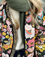 Autumn Collection : Veste Femme Floral Réversible in van Seroa