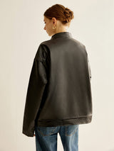 Vestes et manteaux pour hommes : Veste Cuir Femme Lin in van Seroa