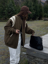 Vestes : Veste Femme Oversize Décontracté in van Seroa