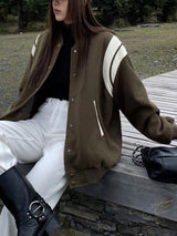 Vestes : Veste Femme Oversize Décontracté in van Seroa