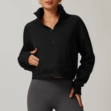Autumn Collection : Veste Femme Capuche Confortable Polair in Noir van Seroa