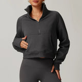 Autumn Collection : Veste Femme Capuche Confortable Polair in Gris van Seroa