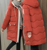 Autumn Collection : Veste Femme Manteau Hiver in Rouge van Seroa