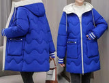 Autumn Collection : Veste Femme Manteau Hiver in Bleu van Seroa