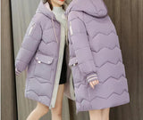 Autumn Collection : Veste Femme Manteau Hiver in Violet clair van Seroa