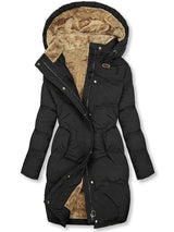 Autumn Collection : Veste d'hiver Femme Décontracté Autumn Collection in Noir van Seroa