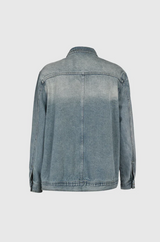 Vestes en denim pour femmes : Veste Jean Femme Denim Coton Bleu Ajustée in van Seroa