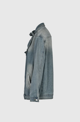 Vestes en denim pour femmes : Veste Jean Femme Denim Coton Bleu Ajustée in van Seroa